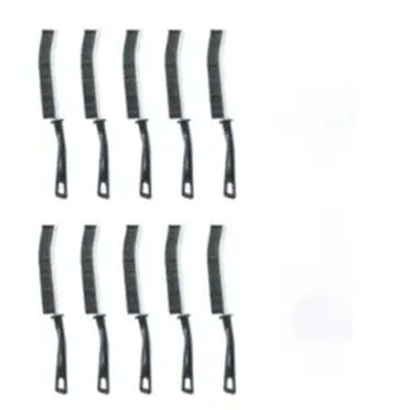 Crevice Cleaning Brush Set — Stainless Steel &amp; Bent-Head Gap Cleaning Brushes