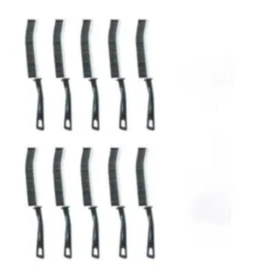 Crevice Cleaning Brush Set — Stainless Steel &amp; Bent-Head Gap Cleaning Brushes