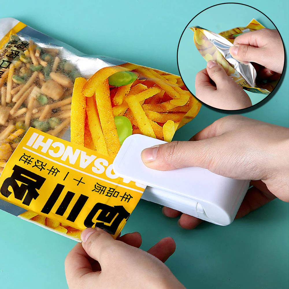 Mini Portable Heat Bag Sealer – Battery-Operated Sealer