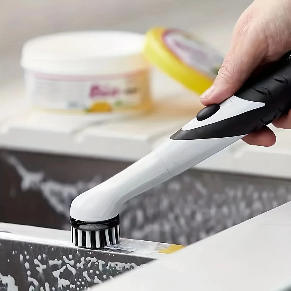 Electric Cleaning Brush Set – Multi-Surface Scrubber