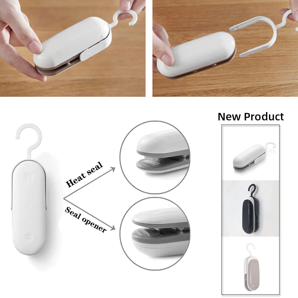 Mini Portable Heat Bag Sealer – Battery-Operated Sealer