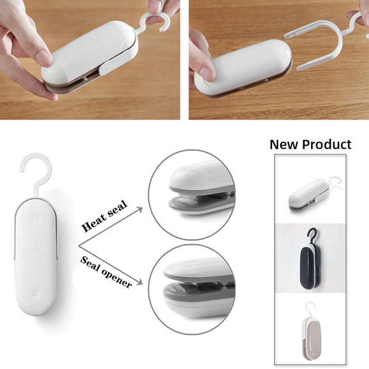 Mini Portable Heat Bag Sealer – Battery-Operated Sealer