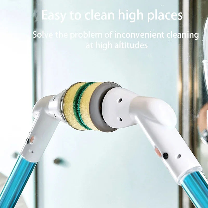 PowerSpin Cordless Electric Cleaning Brush – Rotating Scrubber