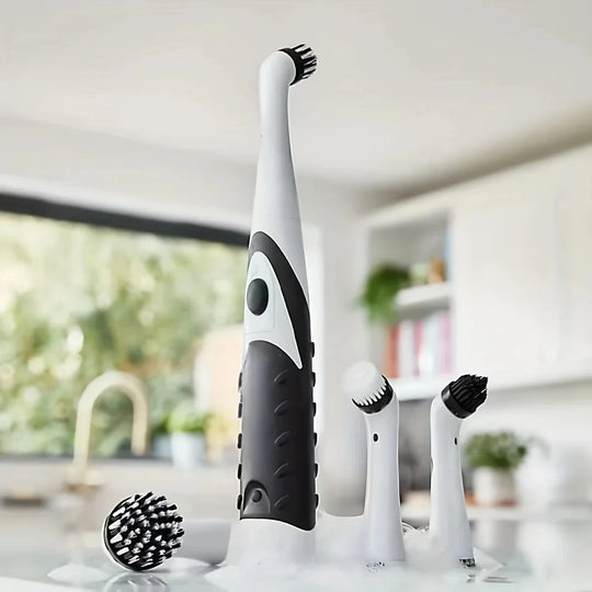 Electric Cleaning Brush Set – Multi-Surface Scrubber