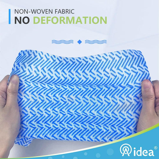 AIDEA Reusable Cleaning Wipes – 80-Count Multi-Purpose Cloths