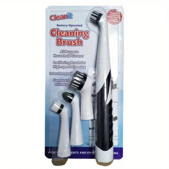 Electric Cleaning Brush Set – Multi-Surface Scrubber