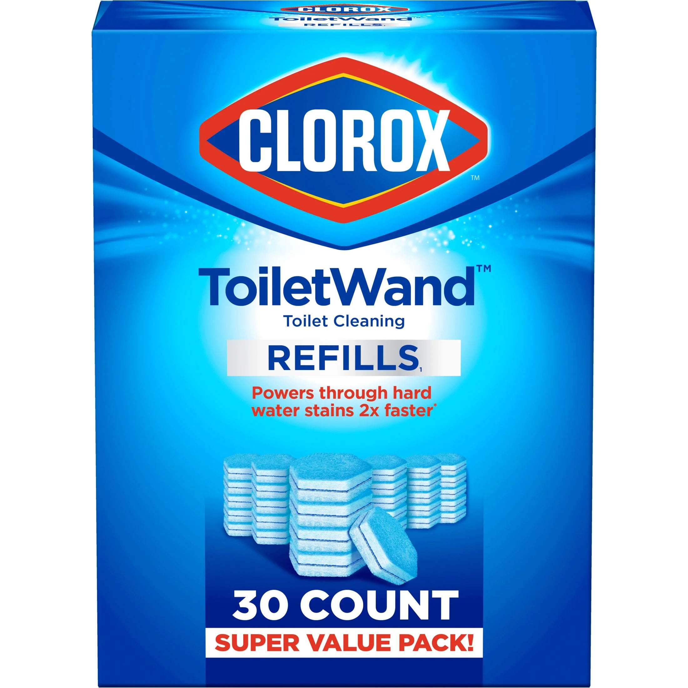 Disposable Toilet Bowl Brush and Cleaning Refills Bundle