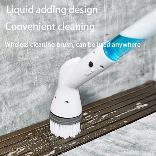 PowerSpin Cordless Electric Cleaning Brush – Rotating Scrubber